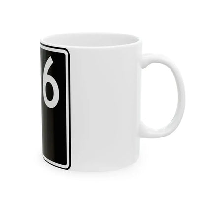 ID-36 (Idaho) (Road Sign) White Coffee Mug - Go Mug Yourself