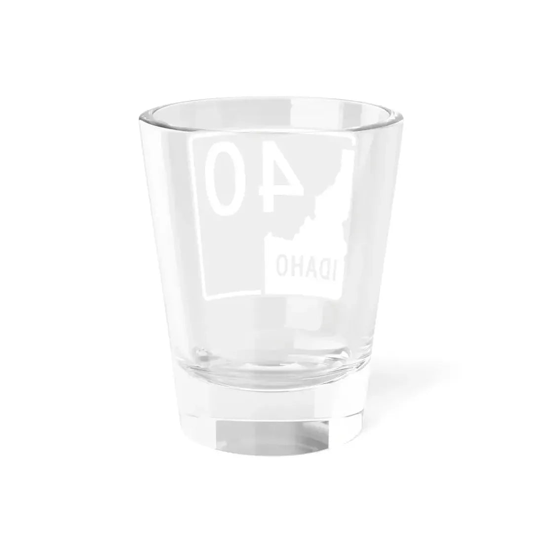 ID-40 (Idaho) (Road Sign) Shot Glass 1.5oz - Go Mug Yourself