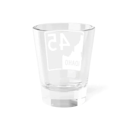 ID-45 (Idaho) (Road Sign) Shot Glass 1.5oz - Go Mug Yourself