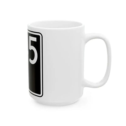 ID-45 (Idaho) (Road Sign) White Coffee Mug - Go Mug Yourself