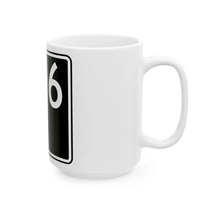 ID-46 (Idaho) (Road Sign) White Coffee Mug - Go Mug Yourself