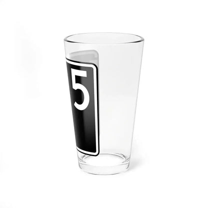 ID-5 (Idaho) (Road Sign) Pint Glass 16oz - Go Mug Yourself