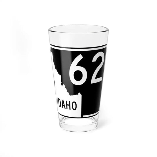 ID-62 (Idaho) (Road Sign) Pint Glss 16oz 16oz - Go Mug Yourself