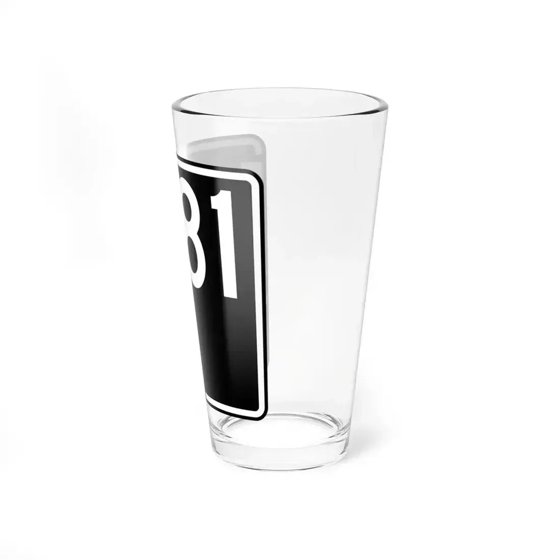 ID-81 (Idaho) (Road Sign) Pint Glass 16oz - Go Mug Yourself
