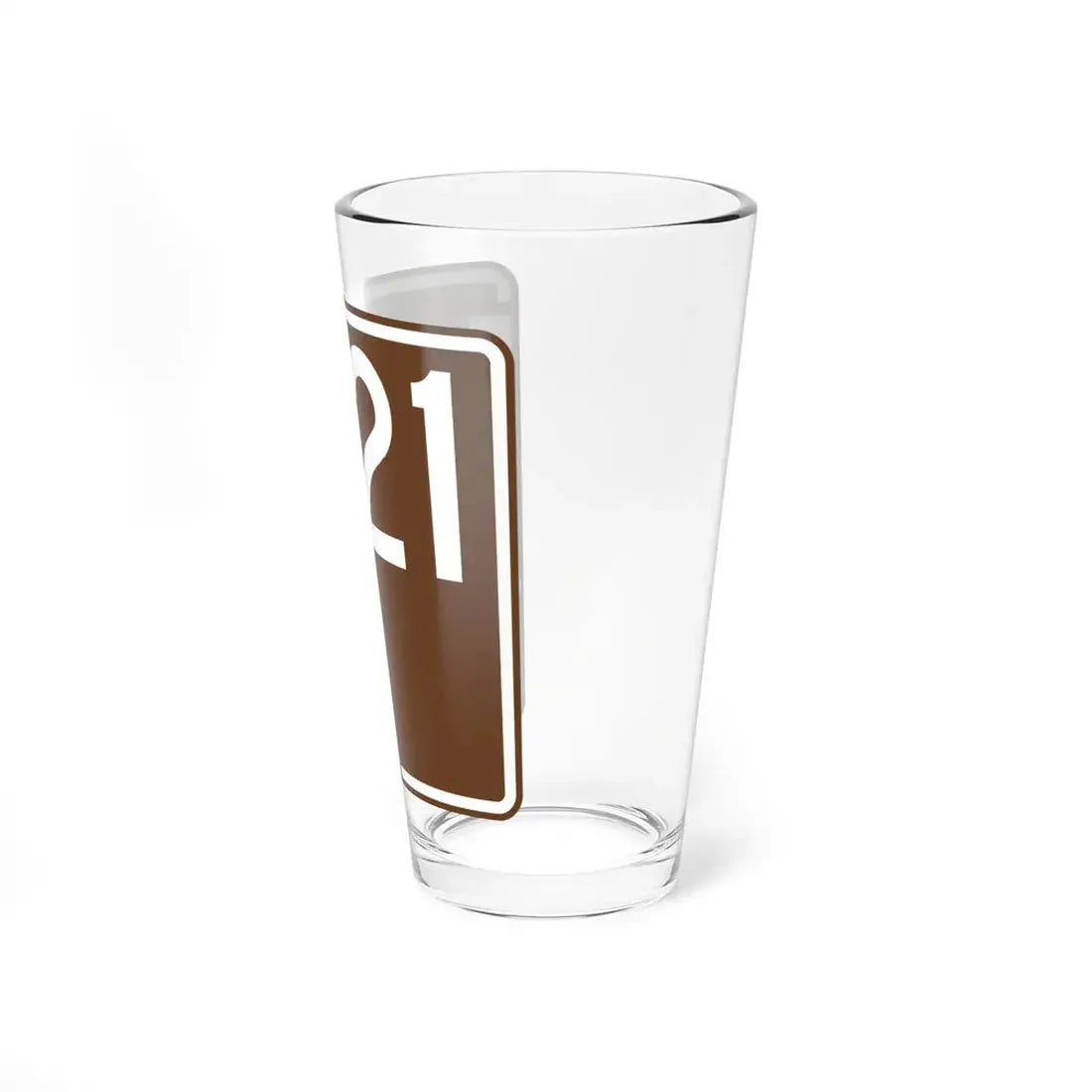 ID-Scenic-21 (Idaho) (Road Sign) Pint Glss 16oz - Go Mug Yourself