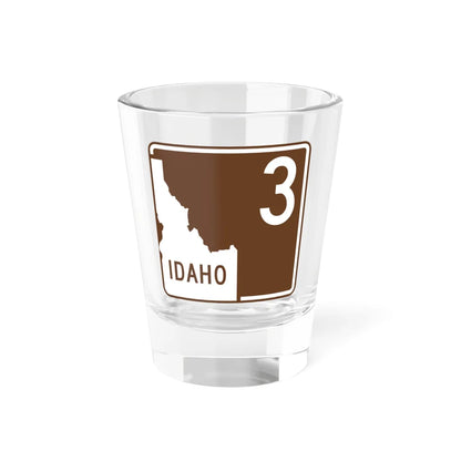 ID-Scenic-3 (Idaho) (Road Sign) Shot Glass 1.5oz 1.5oz - Go Mug Yourself
