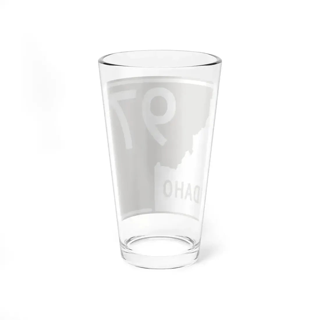 ID-Scenic-97 (Idaho) (Road Sign) Pint Glass 16oz - Go Mug Yourself