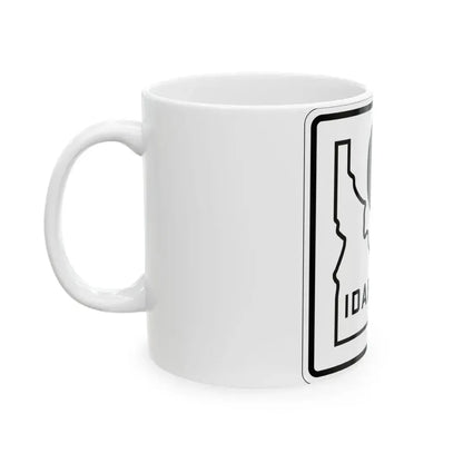 Idaho 00 1930 (Idaho) (Road Sign) White Coffee Mug - Go Mug Yourself