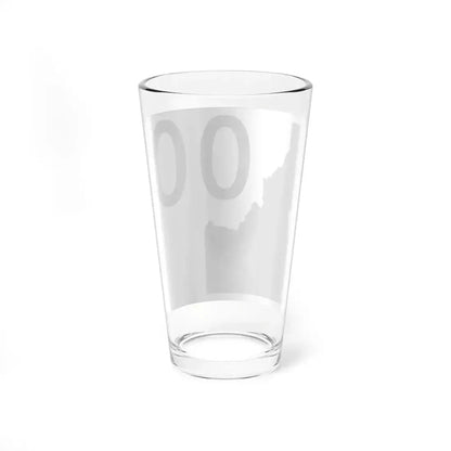 Idaho 00 template (Idaho) (Road Sign) Pint Glass 16oz - Go Mug Yourself