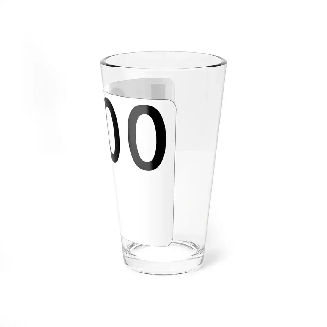 Idaho 000 template (Idaho) (Road Sign) Pint Glss 16oz - Go Mug Yourself