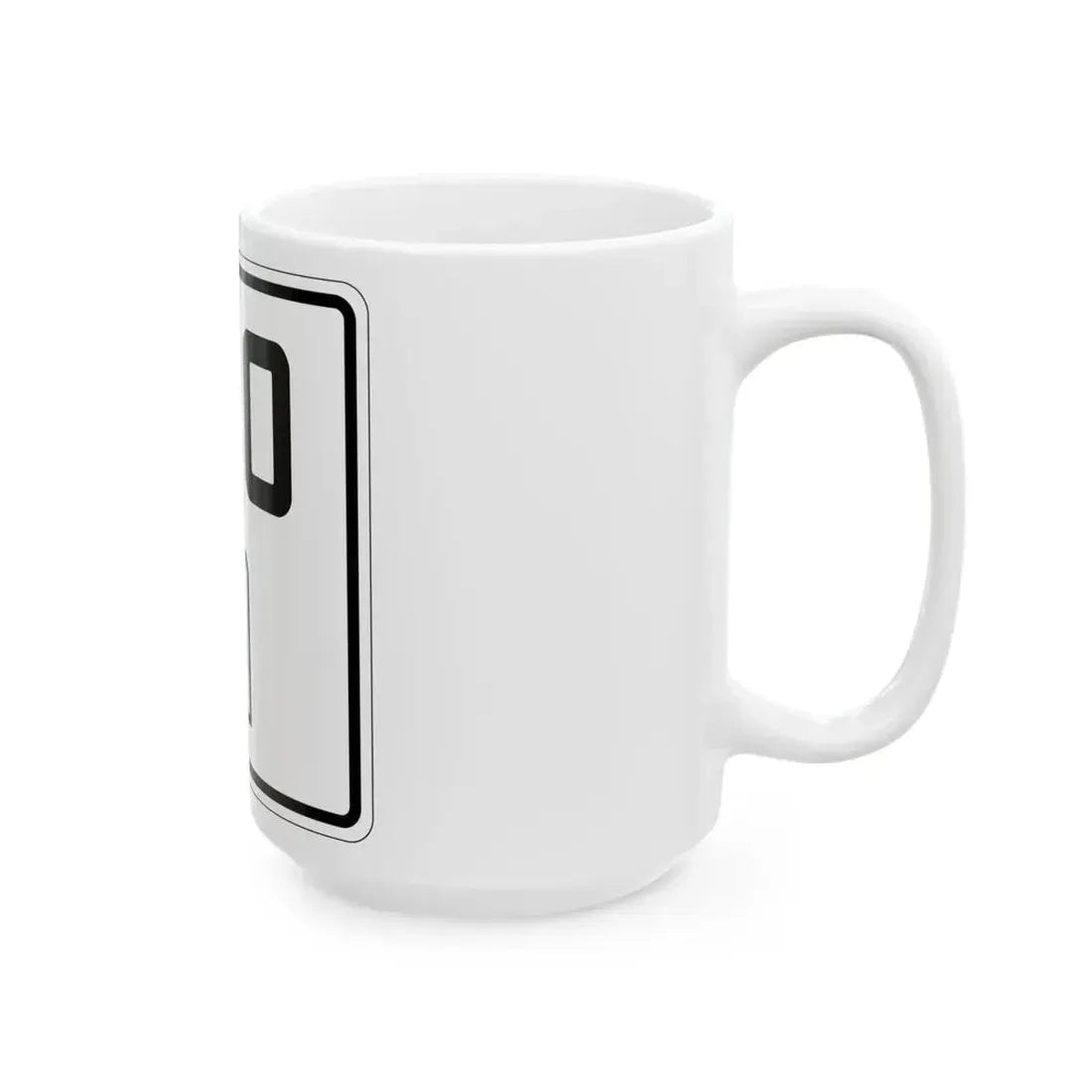 Idaho 10 1930 (Idaho) (Road Sign) White Coffee Mug - Go Mug Yourself