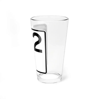 Idaho 12 1955 (Idaho) (Road Sign) Pint Glass 16oz - Go Mug Yourself