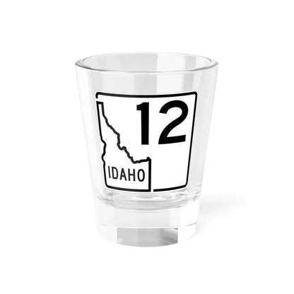Idaho 12 1955 (Idaho) (Road Sign) Shot Glass 1.5oz 1.5oz - Go Mug Yourself