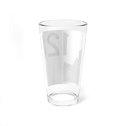 Idaho 128 (Idaho) (Road Sign) Pint Glass 16oz - Go Mug Yourself