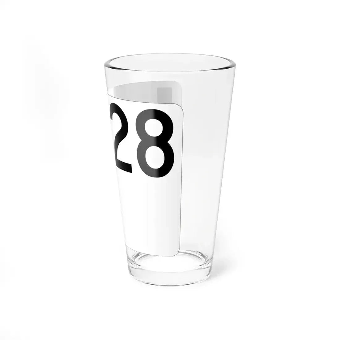 Idaho 128 (Idaho) (Road Sign) Pint Glass 16oz - Go Mug Yourself