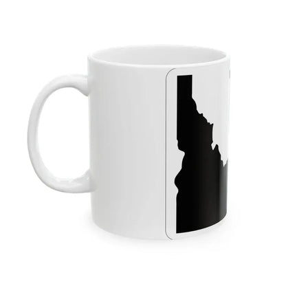 Idaho 128 (Idaho) (Road Sign) White Coffee Mug - Go Mug Yourself