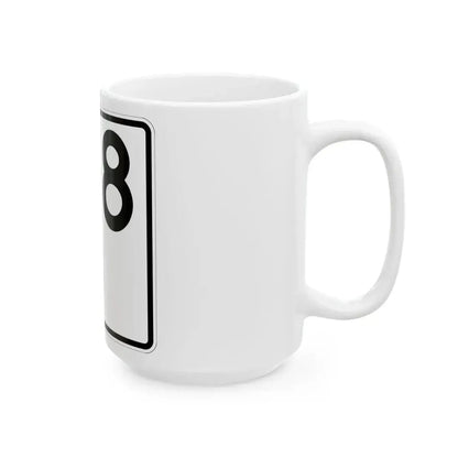 Idaho 18 1955 (Idaho) (Road Sign) White Coffee Mug - Go Mug Yourself