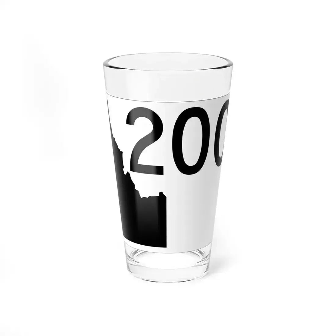 Idaho 200 (Idaho) (Road Sign) Pint Glass 16oz 16oz - Go Mug Yourself