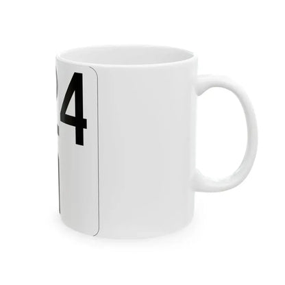 Idaho 24 (Idaho) (Road Sign) White Coffee Mug - Go Mug Yourself