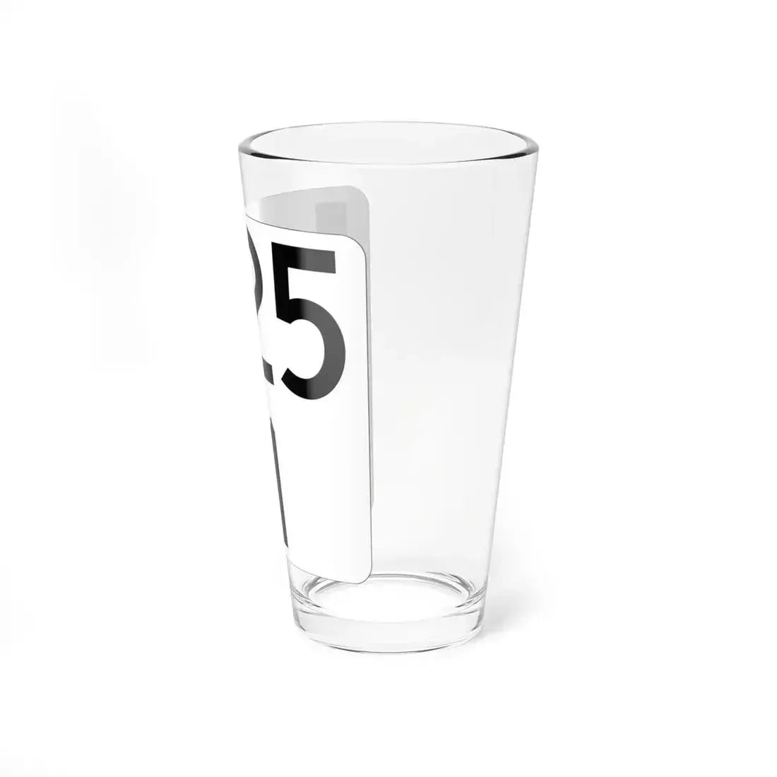 Idaho 25 (Idaho) (Road Sign) Pint Glass 16oz - Go Mug Yourself