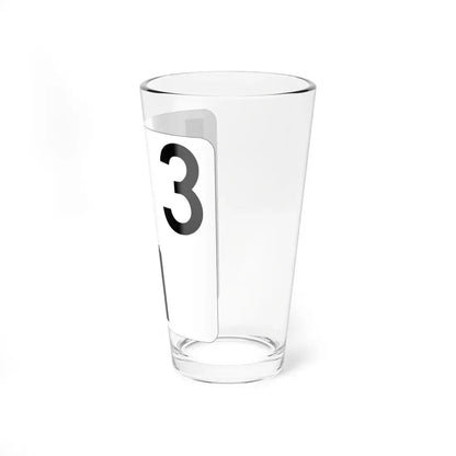 Idaho 3 (Idaho) (Road Sign) Pint Glss 16oz - Go Mug Yourself
