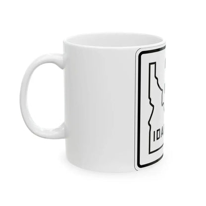 Idaho 35 1930 (Idaho) (Road Sign) White Coffee Mug - Go Mug Yourself