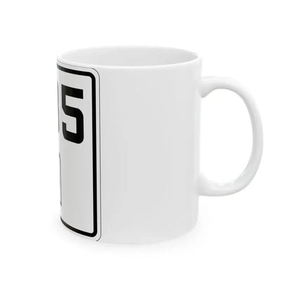 Idaho 35 1930 (Idaho) (Road Sign) White Coffee Mug - Go Mug Yourself