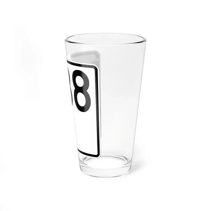 Idaho 38 1955 (Idaho) (Road Sign) Pint Glass 16oz - Go Mug Yourself