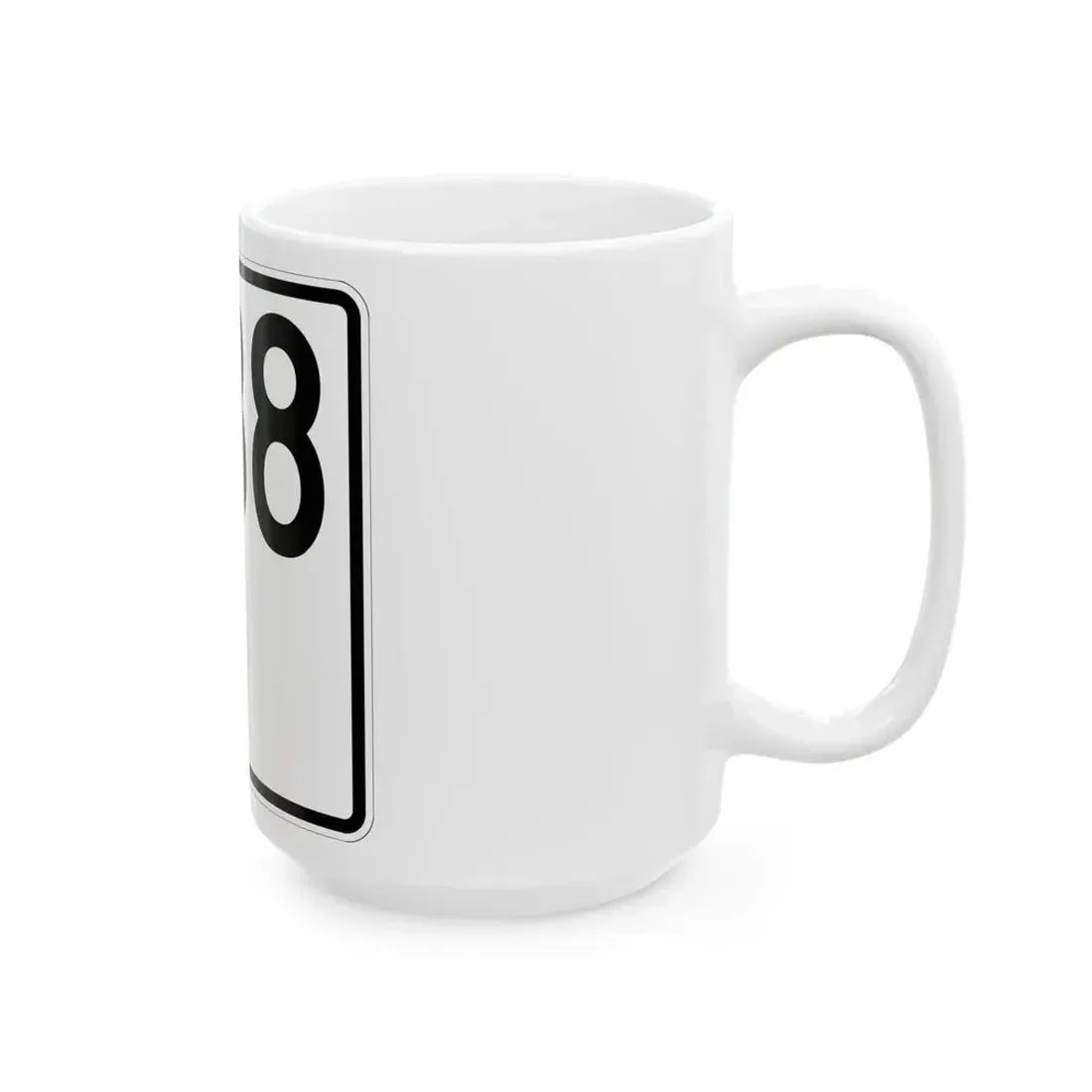 Idaho 38 1955 (Idaho) (Road Sign) White Coffee Mug - Go Mug Yourself