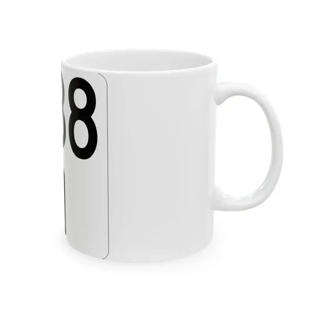 Idaho 38 (Idaho) (Road Sign) White Coffee Mug - Go Mug Yourself