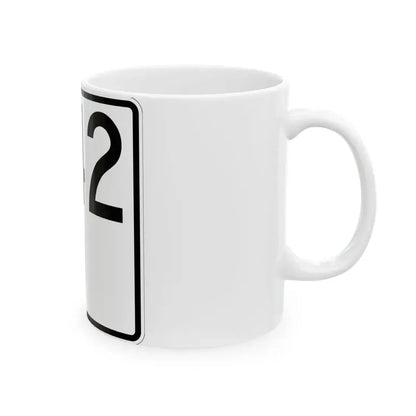 Idaho 42 1955 (Idaho) (Road Sign) White Coffee Mug - Go Mug Yourself