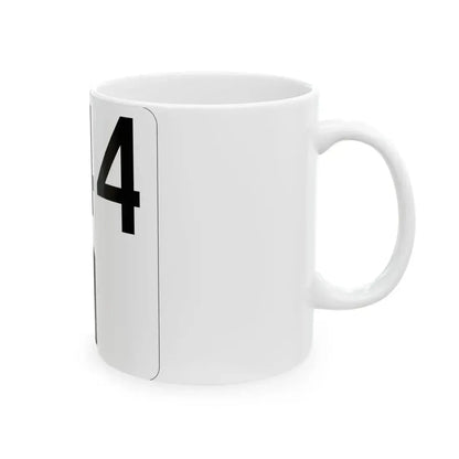 Idaho 44 (Idaho) (Road Sign) White Coffee Mug - Go Mug Yourself