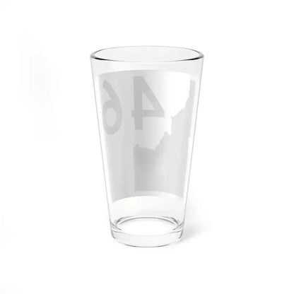 Idaho 46 (Idaho) (Road Sign) Pint Glss 16oz - Go Mug Yourself