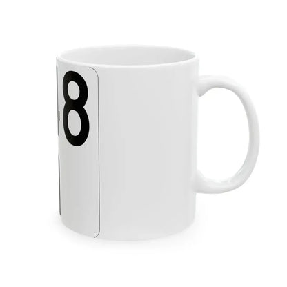 Idaho 48 (Idaho) (Road Sign) White Coffee Mug - Go Mug Yourself
