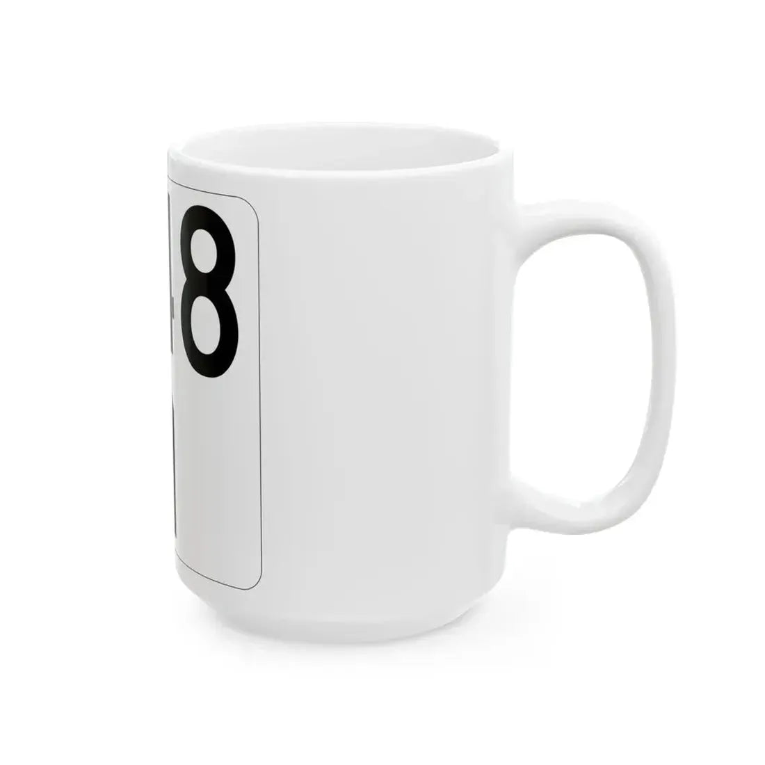 Idaho 48 (Idaho) (Road Sign) White Coffee Mug - Go Mug Yourself