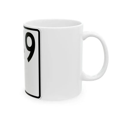 Idaho 49 1955 (Idaho) (Road Sign) White Coffee Mug - Go Mug Yourself