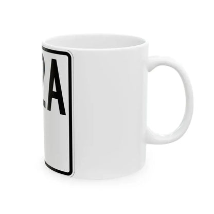 Idaho 52A 1955 (Idaho) (Road Sign) White Coffee Mug - Go Mug Yourself