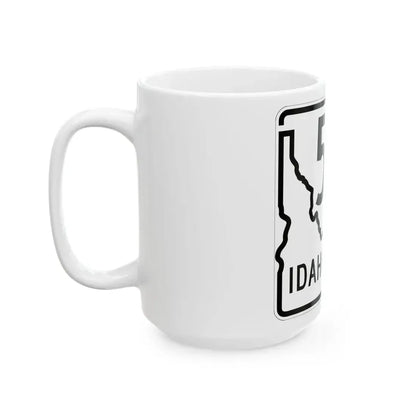 Idaho 52A 1955 (Idaho) (Road Sign) White Coffee Mug - Go Mug Yourself
