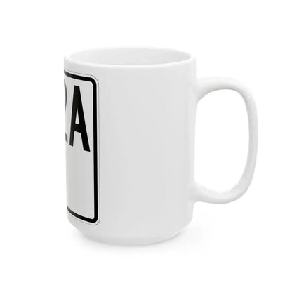Idaho 52A 1955 (Idaho) (Road Sign) White Coffee Mug - Go Mug Yourself