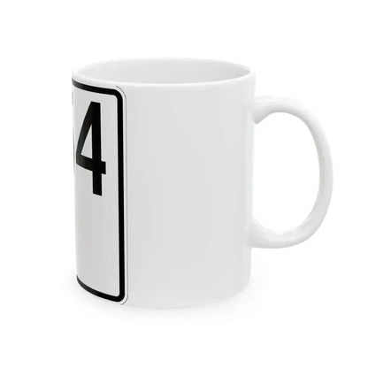 Idaho 54 1955 (Idaho) (Road Sign) White Coffee Mug - Go Mug Yourself