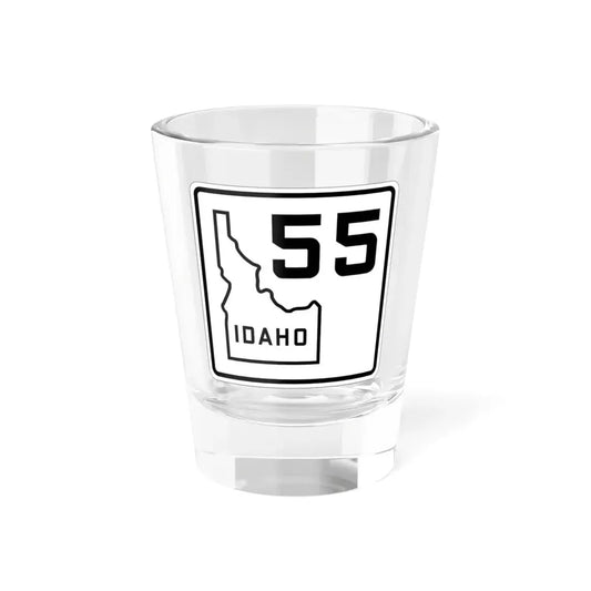 Idaho 55 1930 (Idaho) (Road Sign) Shot Glass 1.5oz 1.5oz - Go Mug Yourself
