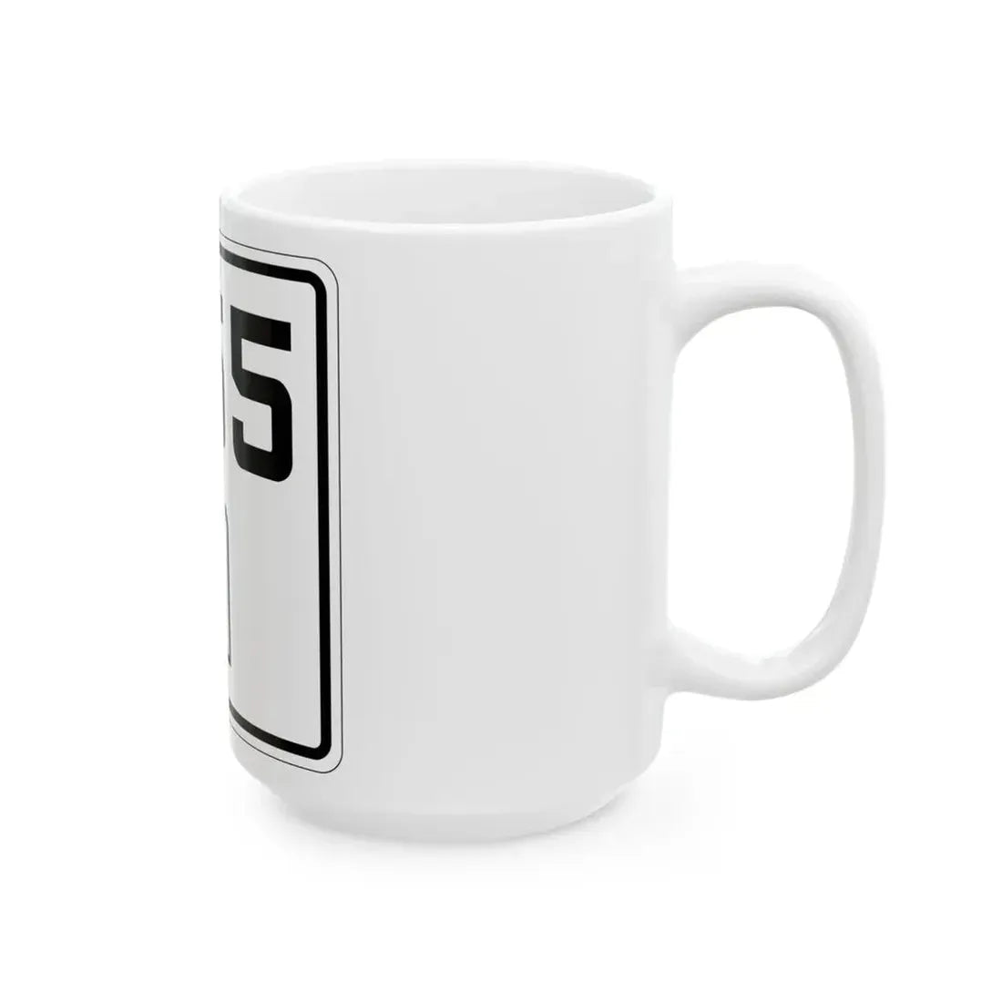 Idaho 55 1930 (Idaho) (Road Sign) White Coffee Mug - Go Mug Yourself