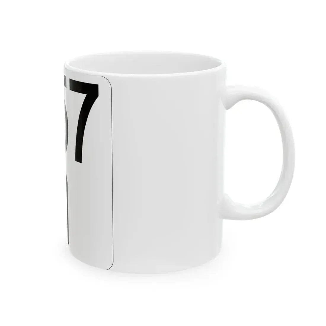 Idaho 57 (Idaho) (Road Sign) White Coffee Mug - Go Mug Yourself