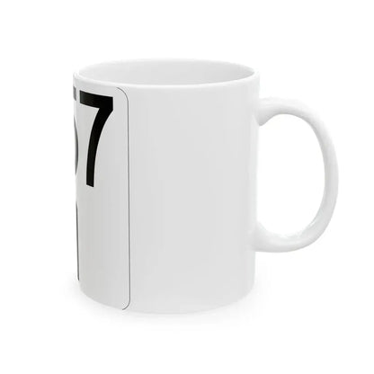 Idaho 57 (Idaho) (Road Sign) White Coffee Mug - Go Mug Yourself