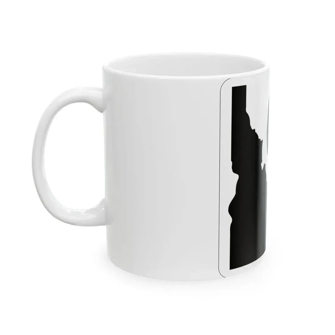 Idaho 60 (Idaho) (Road Sign) White Coffee Mug - Go Mug Yourself