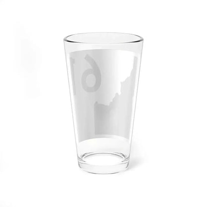 Idaho 61 (Idaho) (Road Sign) Pint Glss 16oz - Go Mug Yourself