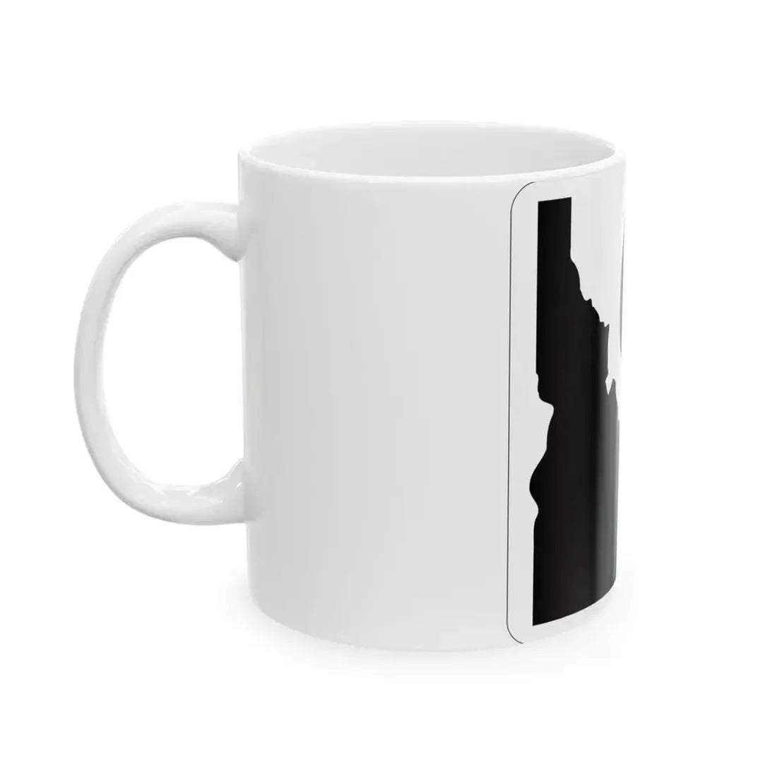 Idaho 66 (Idaho) (Road Sign) White Coffee Mug - Go Mug Yourself