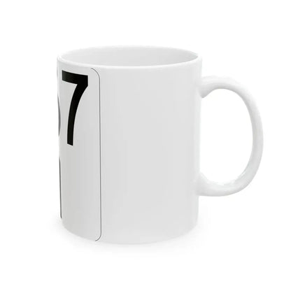 Idaho 67 (Idaho) (Road Sign) White Coffee Mug - Go Mug Yourself