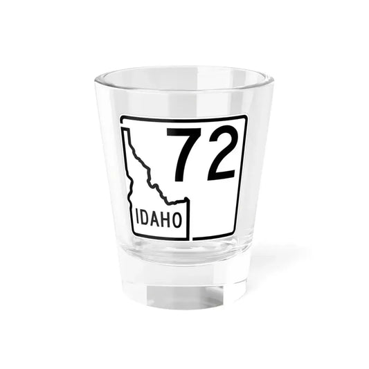 Idaho 72 1955 (Idaho) (Road Sign) Shot Glass 1.5oz 1.5oz - Go Mug Yourself