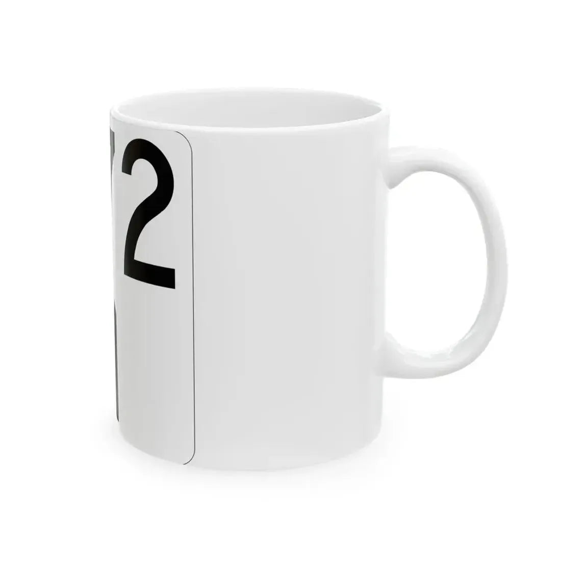 Idaho 72 (Idaho) (Road Sign) White Coffee Mug - Go Mug Yourself